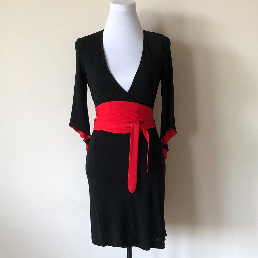 Diane Von Furstenberg Geisha Wrap Dress